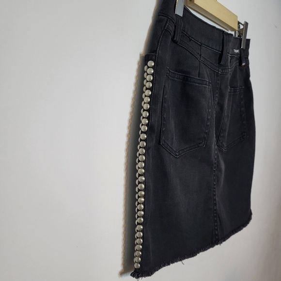 Etienne Marcel Denim Black Skirt Size S - Picture 10 of 12